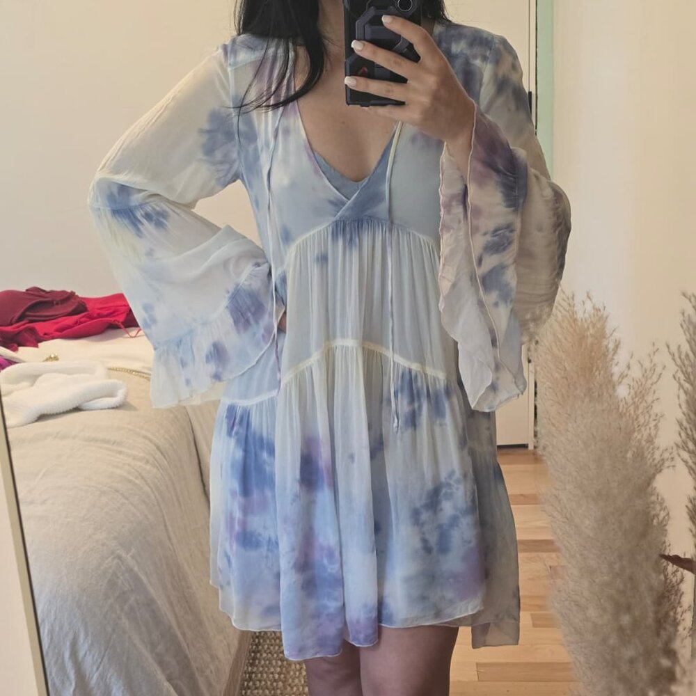Sheer boho dress